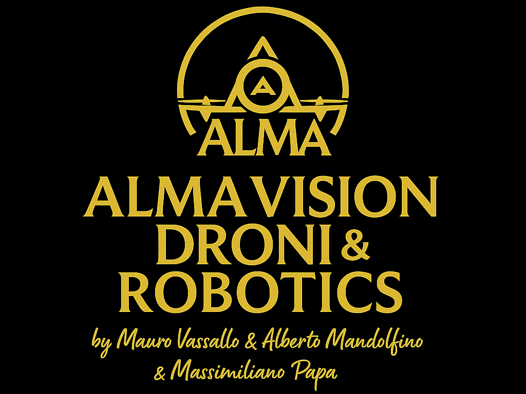 Alma Vision Droni & Robotics - Logo