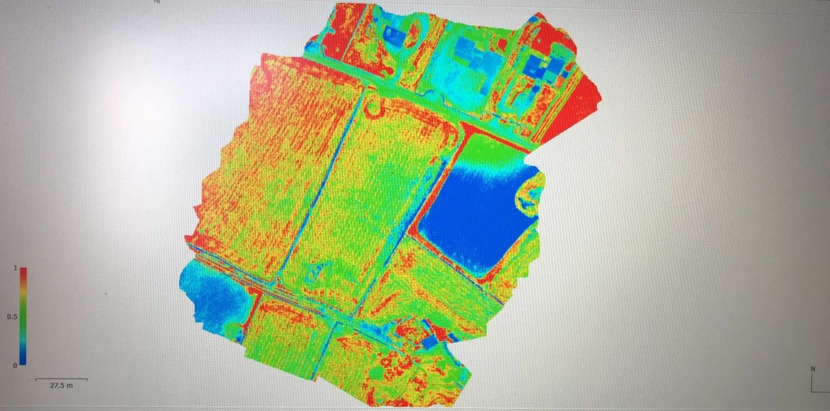 Rilievi multispettrali e NDVI